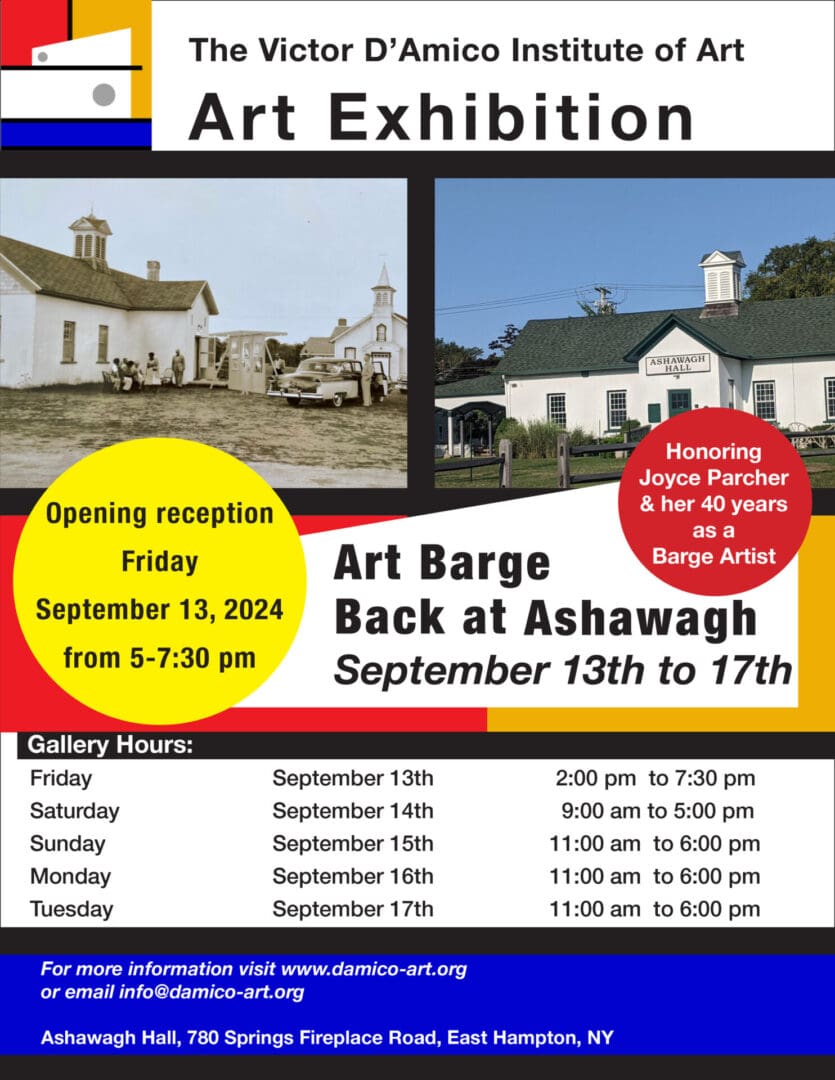 art barge show 2024