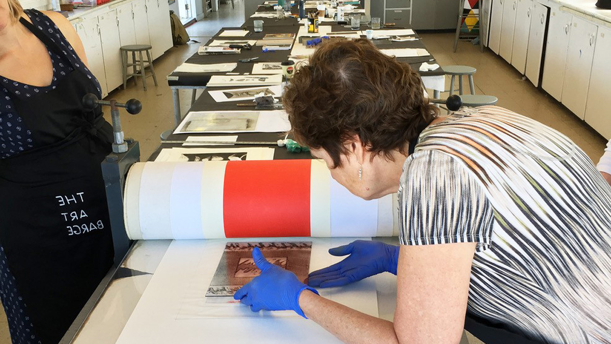 Printmaking Art Class